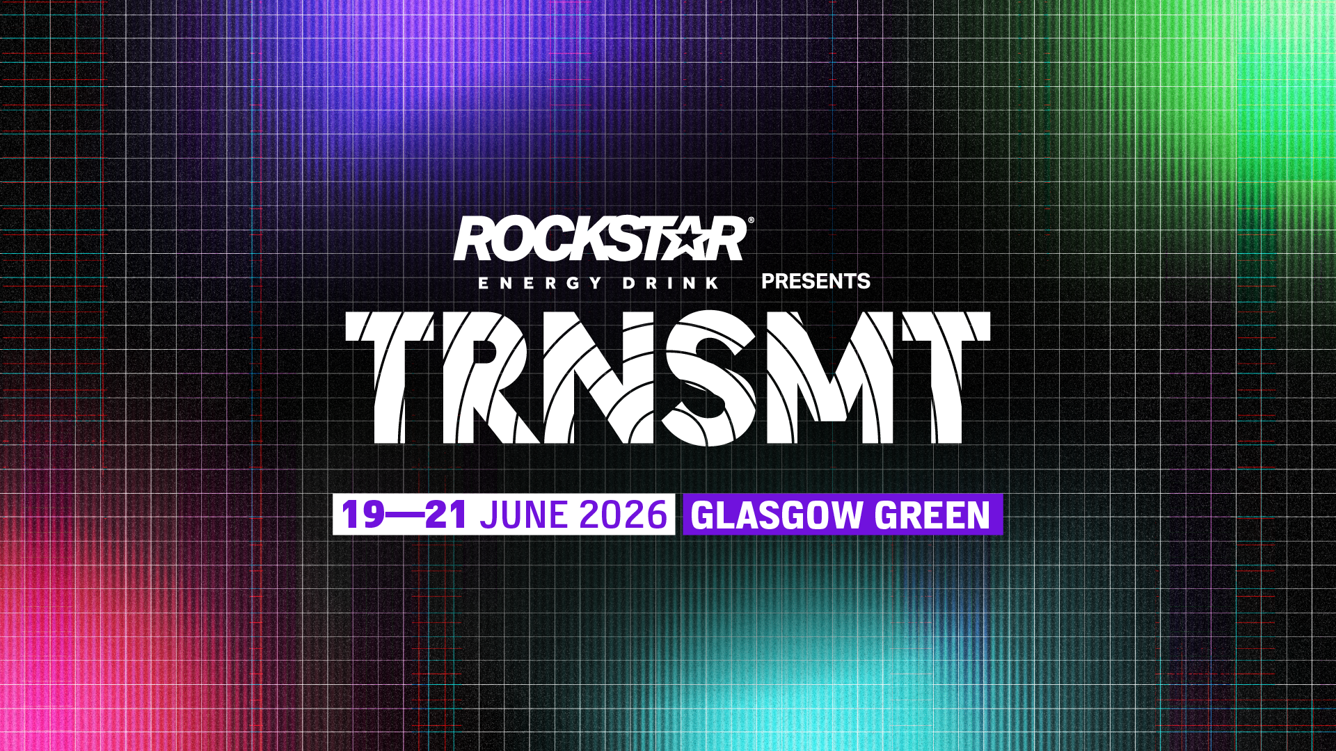 Rockstar Energy presents TRNSMT logo 
