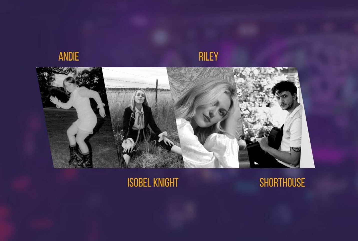 Glasgow Singer Songwriter Lineup for September